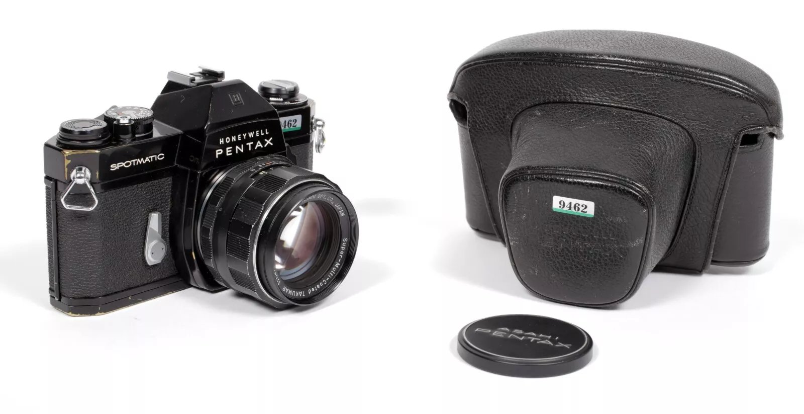 Pentax Spotmatic BLACK SPII 35mm SLR Film Camera with SMC 50mm F1.4 lens  #9462 | CatLABS